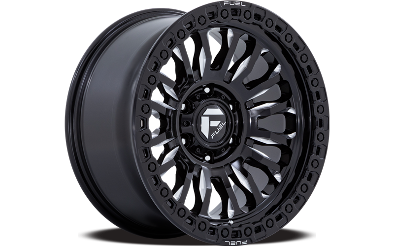 D857 18X9 8X6.5 M-GNMTL BLK 1MM