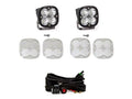 Baja Designs 2021+ Ford Bronco A Piller Light Kit Squadron Pro Spot