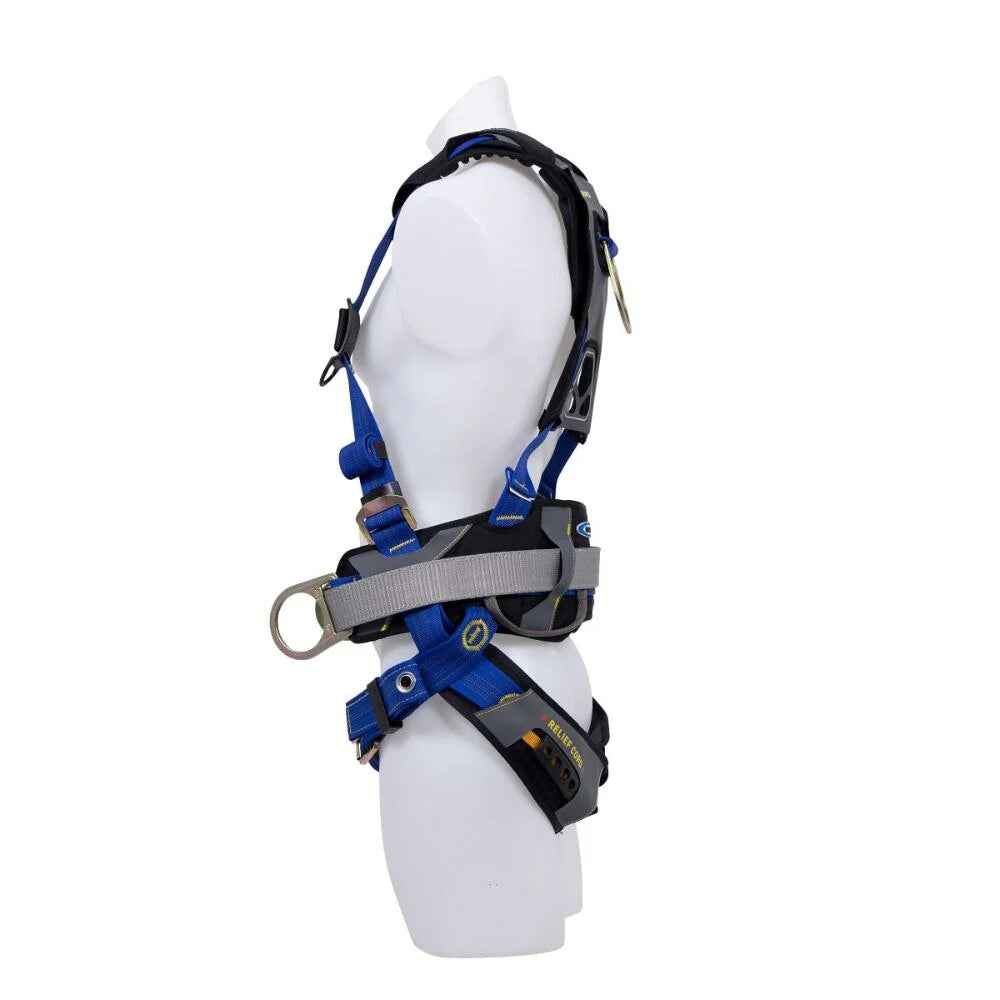 PROFORM CONSTRUCTION HARNESS TONGUE BUCKLE LEGS STEEL HARDWARE S BLACK BLUE