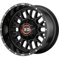 KMC Wheels black auto part