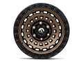 ~(42 lbs. 21X21X12)~ ZEPHYR 18x9 6x135.00 MATTE BRONZE BLACK BEAD RING (-12 mm)