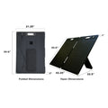 E360 120W PORTABLE AND FOLDABLE MONO SOLAR PANEL