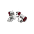 92-95 Civic Billet Conversion Engine Mount Kit 2 Bolt Post Mount Only B/D Series Manual/Auto 2 Manual/Hydro Solid Billet No Bushings Innovative Mounts