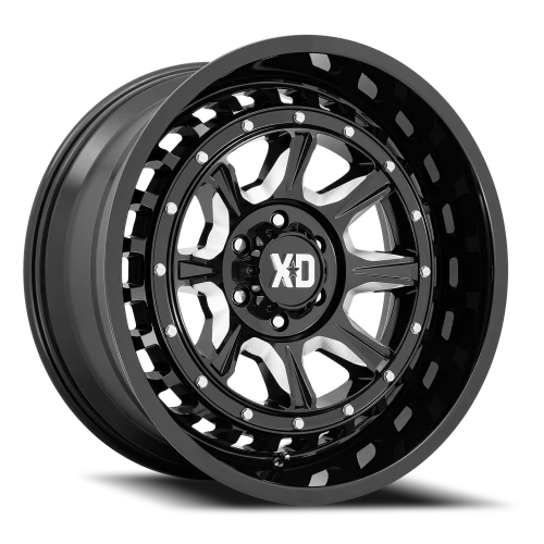 XD866 20X10 8X170 G-BLK-MILL -18MM