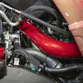 Wehrli 20-24 Chevrolet 6.6L L5P Duramax Passenger Side 3.5in Intercooler Pipe - WCFab Red