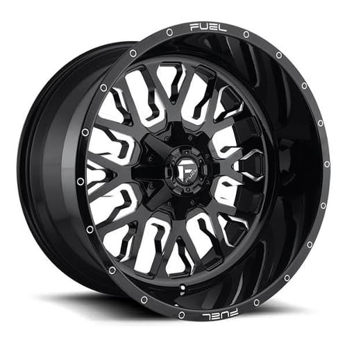 D611 24X14 8X6.5 GL-BLK-MIL -75MM