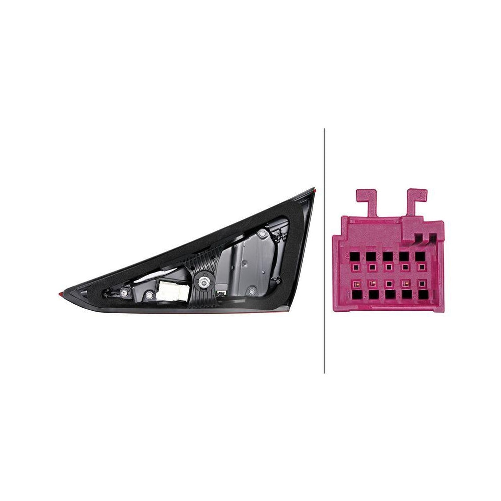 TLMP LED LH SAE INNER PART MB CLS45