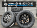 D538 17X6.5 8X200 MT-BLK-MIL -140MM