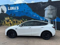 1623 TESLA 3 BIG CARBON FIBER SPOILER GLOSSY BLACK