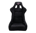 NRG FRP Bucket Seat - Echelon Light Weight - Gold Stitching - Large