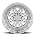 Method Raised MR804 22x12 / 8x180 BP / -40mm Offset / 124.1mm Bore - Machined - Clear Coat Wheel