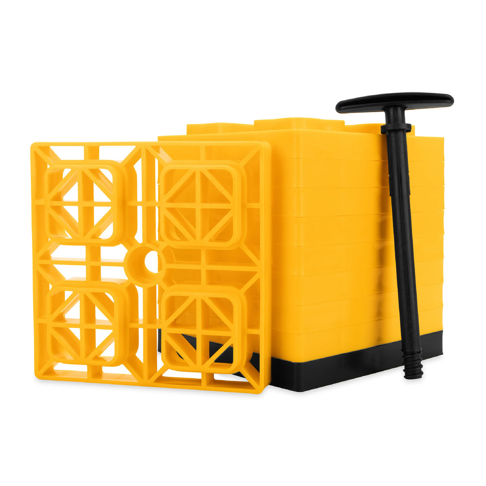 FASTEN LEVELING BLOCKS WITH THANDLE 4X2 BROWN 10 PACK