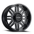SPLIT GLOSS BLACK MILLED 20X9 6X139