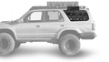 Black Textured Powder Coat Sherpa 3rd Gen 4Runner Window Panel/Driver Side