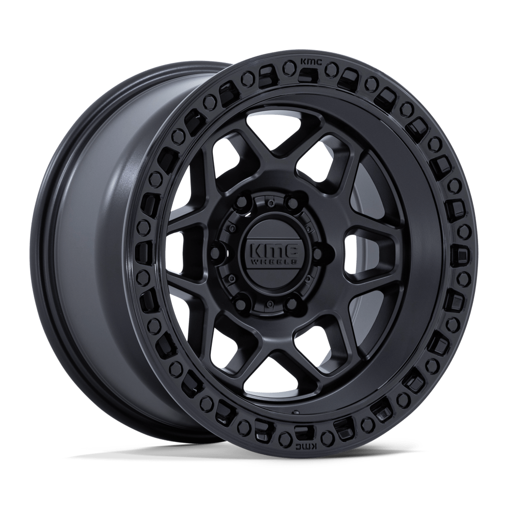 Wheel Pros TORX 17X8.5 6X4.5 66 25 M-BLK G-BLK-LP KM553MB17856425