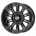 KMC Wheels black auto part