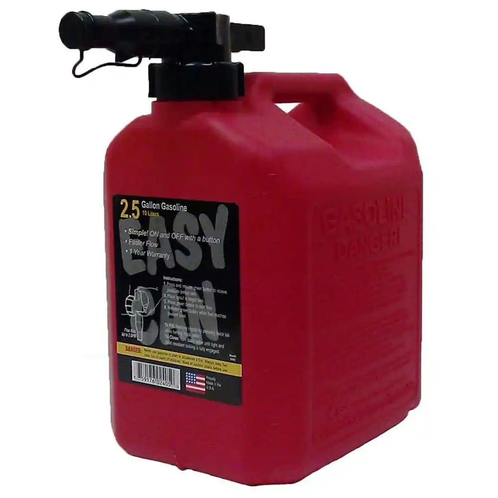 GASOLINE CAN DISPLAY 2.5 GALLON INCLUDES 18 CANS