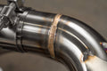 Audi R8 5.2L F1 Catback Exhaust T304 SS Reuses OEM Tips