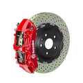 Brembo 12-18 A6 2.0T/12-18 A7 2.0T Front GT BBK 6 Piston Cast 380x34 2pc Rotor Slotted TY3L-Red