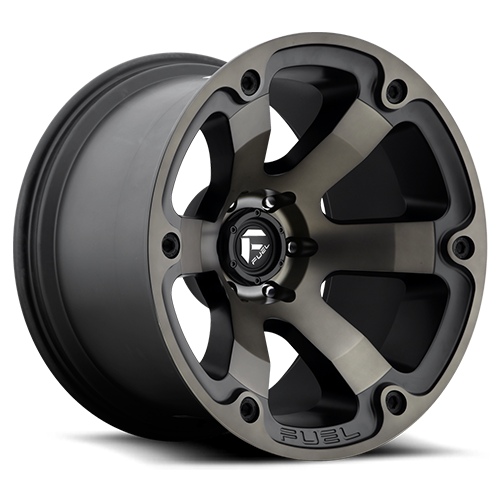 Fuel Wheels black auto part