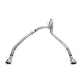 CORSA Performance silver cat-back exhaust