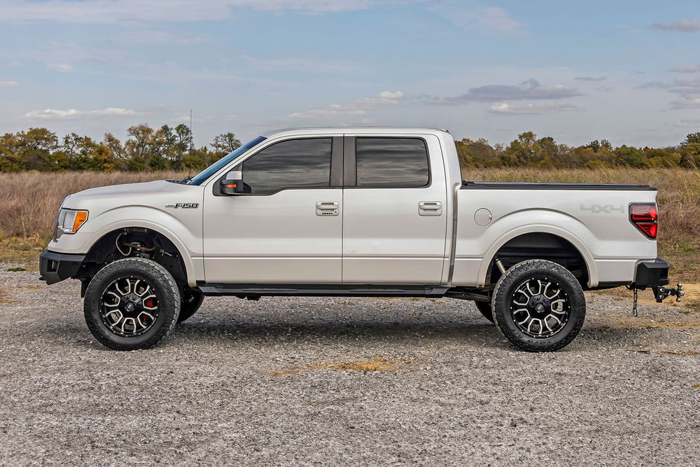 HD2 Aluminum Running Boards Super Crew Cab Ford F-150 2WD/4WD (2009-2014)