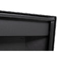 SADDLE BOX ALUMINUM FULL STANDARD TEXTURED MATTE BLACK 11.0 CU FT