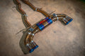 BMW G90, G99 M5 4.4L Catback Exhaust System Grade 5 Titanium, Black 3.5" Tips