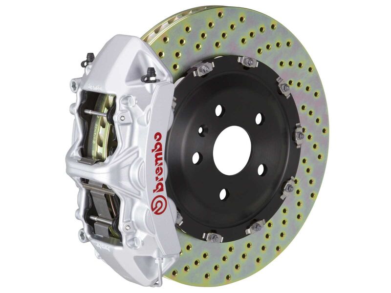 Brembo 22+ C300 (Excl 4MATIC) Front GT BBK 6 Piston Cast 380x34 2pc Slotted TY3L - Yellow