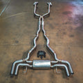 Valvetronic Designs cat-back exhaust installed view