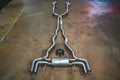 Valvetronic Designs cat-back exhaust close-up