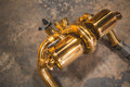 Lamborghini LP 700-4 6.5L Full Exhaust, Grade 5 Titanium OEM Style Tips