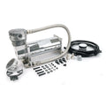480C 200 PSI CHROME COMPRESSOR KIT 3/8IN PORT (12V 100% DUTY @ 100 PSI 50% DU