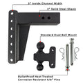 3.0" HEAVY DUTY 8" DROP/RISE