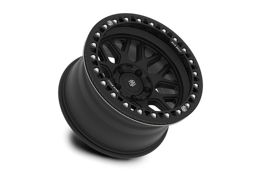 OUTLAW Cast Beadlock Wheel 5 LUG 17x9 5x5 (5x127) -38mm Offset 3.5 Backspace