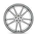 ABL23 24X9 5X112 BRUSH SLV CHR LIP