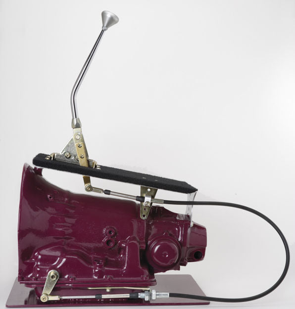 FM SHIFTER GM 4L60 CHROME 16' BENCH