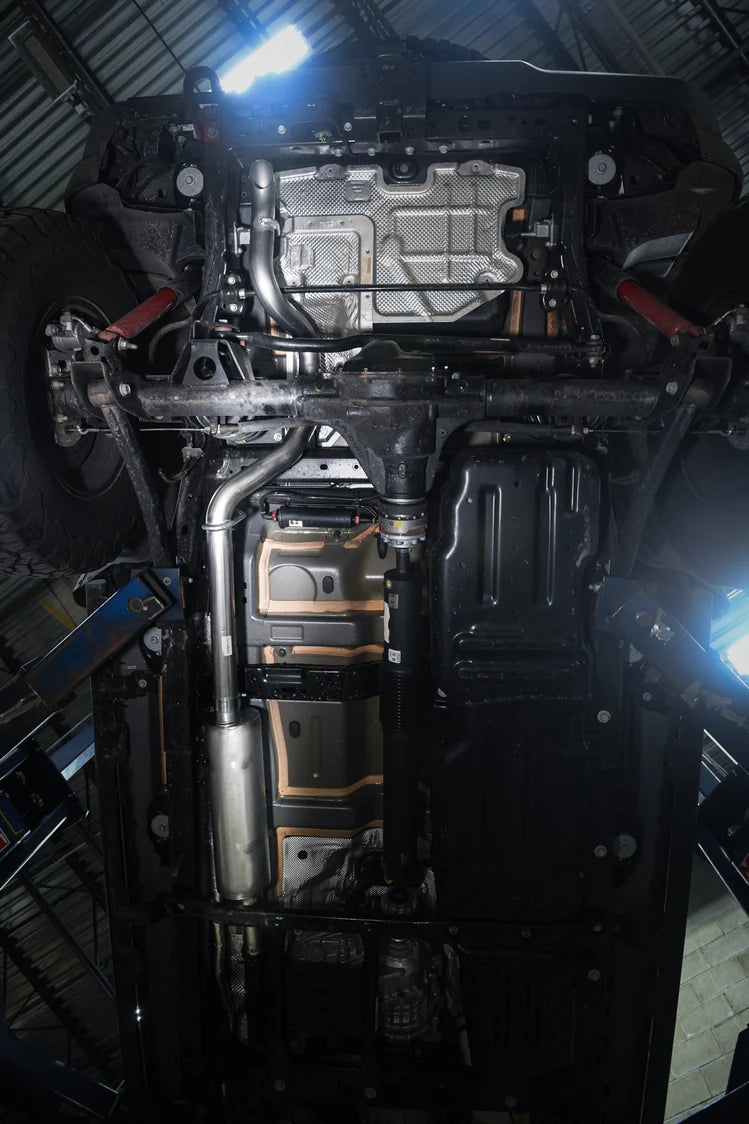 2018+ Jeep Wrangler JL chassis cat-back exhaust system