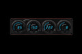 Waterproof LED 4 Gauge Panel OP/WT/OT/FP
