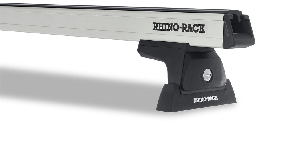 HEAVY DUTY RLT600 TRACKMOUNT SILVER 2 BAR ROOF RACK