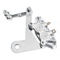 Performance Machine Front Single Brake-Chrome - Chrome