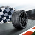 Michelin Tires auto part installed view