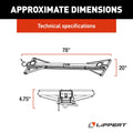 LEVELELEC PSX1 JACK 26.00 IN STRK HIGHSPEED POWER STABILIZER: NO SWITCHASSEMBLY