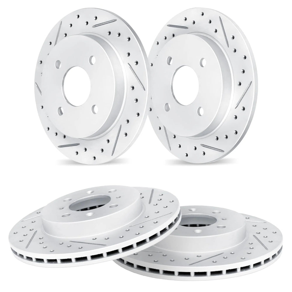 R1 Concepts Brake Rotor- Carbon Slotted Fits Porsche Panamera