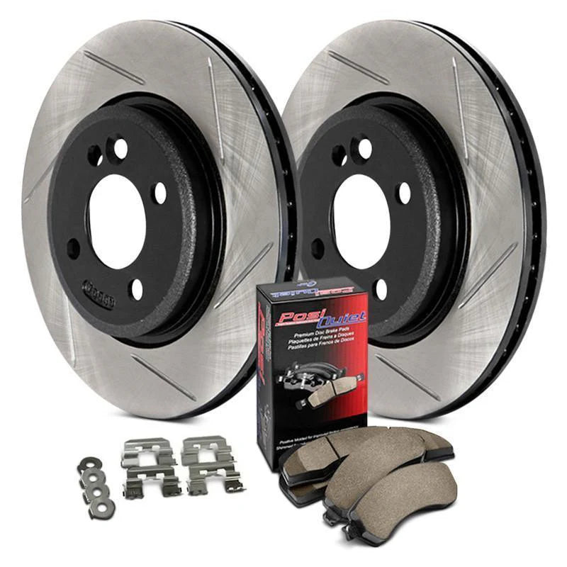 Street Axle Pack, Slotted, Front