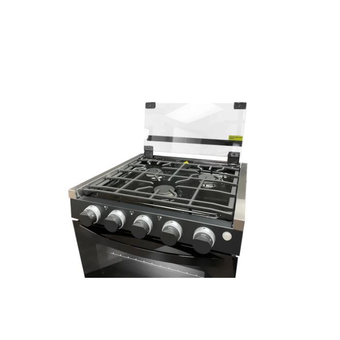 GREYSTONE 17IN STAINLESS 2 IN 1 GAS RANGE CAST IRON GRATES GLASS TOP