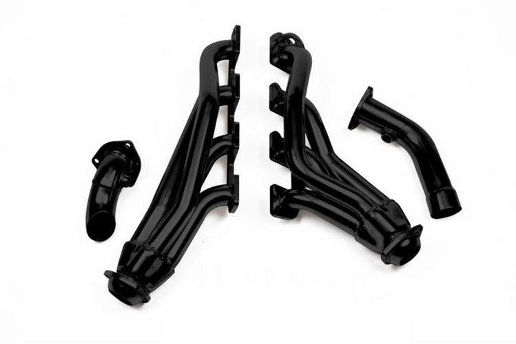 Shorty Headers Black Painted 2004-2005 Dodge Ram 1500 2WD & 4WD 5.7L Hemi Tube Size 1.5 Inch FlowTech