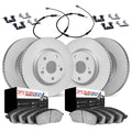 DFC 11-15 BMW 740Ld xDrive Front & Rear Geospec Rotors with Euro 5000 Ceramic Pads w/Sensor/Hardware