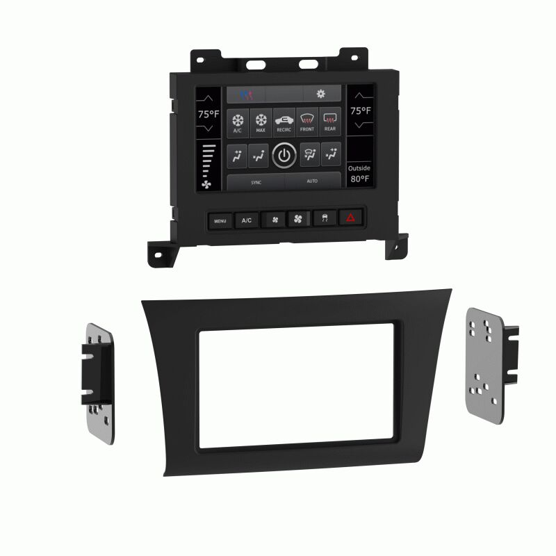 15-C CHRYSLER 300 STEREO INSTALLATION KIT-MATTE BLACK