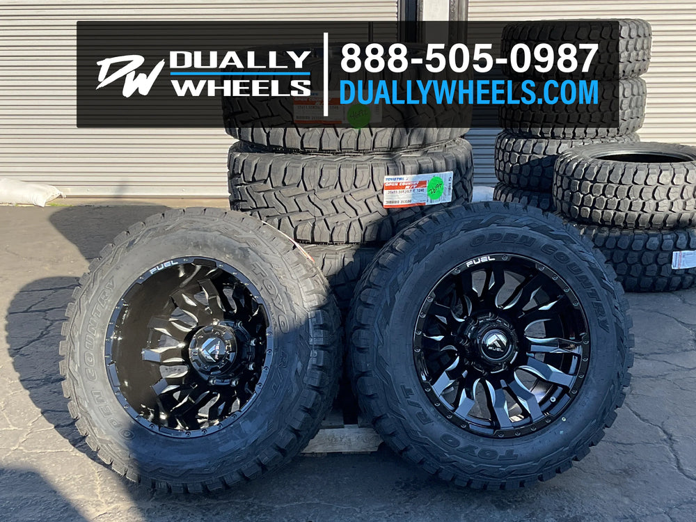BLITZ 20x8.25 8x170.00 GLOSS BLACK MILLED (13 mm)